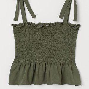 Camisole Top with Smocking